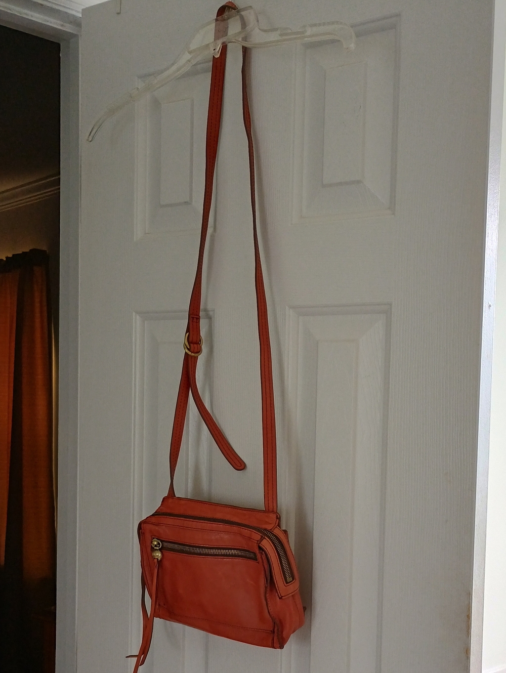 HOBO International Hunter Crossbody Leather Bag Purse